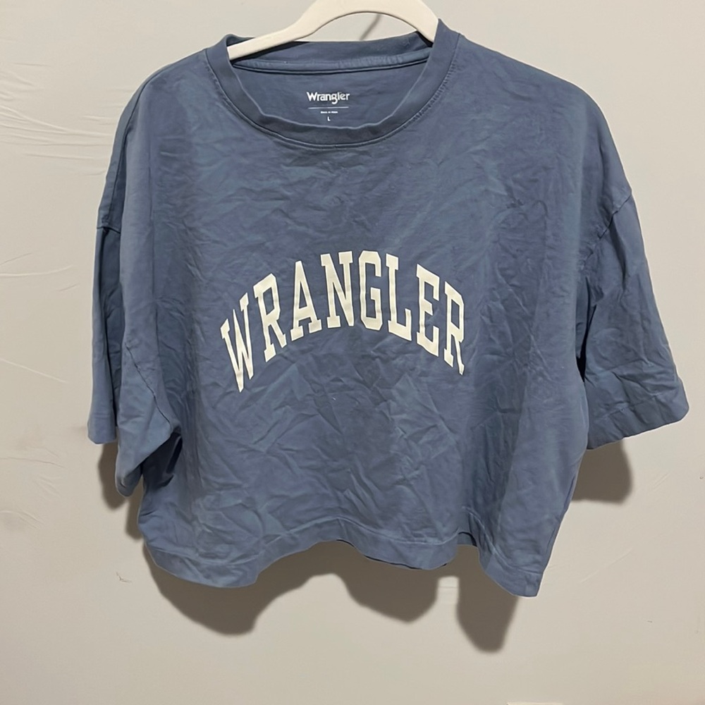 Wrangled cropped t-shirt